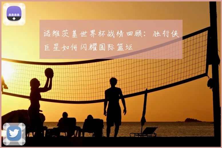 诺维茨基世界杯战绩回顾:独行侠巨星如何闪耀国际篮坛